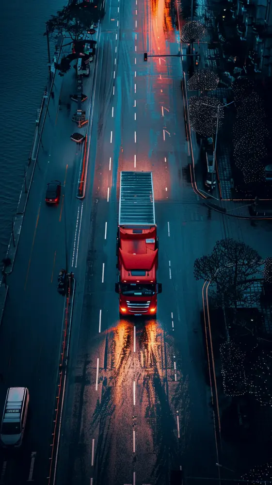 Industrial transportation supporting product supply